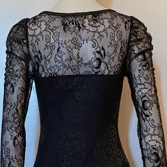 Juicy Girl Black Lace Top - Picture 3 of 11